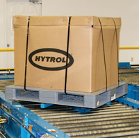 Lift & rotate used for pallet handling